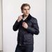 New 2024 Spring And Autumn Style Foreign Trade Independent Station Men's Solid Color Zipper Jacket Coat_mkmklike.com