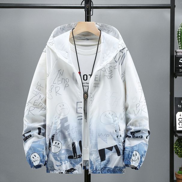 Men's Clothing summer ultra-thin skin clothing fishing clothing casual sun shading hooded cardigan ice silk sun protection clothing_mkmklike.com