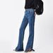 Women's Clothing Spring New High Waist High Slim Fit Split Retro Flared Pants Flared Jeans Women Spring_mkmklike.com
