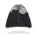 Men's & Women's Vintage Tie-Dye Denim Jacket - Oversized Streetwear Coat With Gradient Color For Spring & Autumn_mkmklike.com