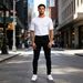 Men's Clothing Men's Skinny Jeans High Street Casual Style Versatile Denim For Formal & Casual For Men Casual High Street_mkmklike.com
