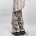 Men's Retro Distressed Washed Jeans High Street Loose Fit Wide Leg Muddy Workwear Hip Hop Streetwear Spring Summer_mkmklike.com