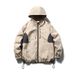 Outerwear 2024 Spring Japanese Retro Outdoor Functional Men's Trendy Color Block Embroidered Hooded Jacket_mkmklike.com