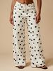 Women's Polka Dot Loose Casual mid Waist Non Stretch Denim Jeans European And American Foreign Trade Cross Border Goods New Arrivals_mkmklike.com