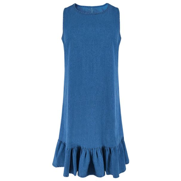 K Women's New Denim Dress Fashionable_mkmklike.com