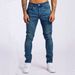 Men's Clothing Jeans Ins Trendy Slim Denim Trousers_mkmklike.com