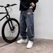 Title Men's Relaxed Fit Tapered Jeans – Vintage Washed Stretch Denim Pants For Thick Thighs (Sizes 28-36) Streetwear Style_mkmklike.com