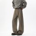 American-style Brown Jeans For Men And Women, Autumn Trendy Cleanfit Washed Casual Pa, Vintage Straight-leg Flared_mkmklike.com