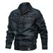 Men's Clothing Retro Casual Workwear Men's Vintage Denim Jacket With Multiple Pockets – Classic Workwear Style, Relaxed Fit, Stylish & Versatile_mkmklike.com