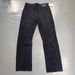 Men's American Streetwear Vintage Washed Black Relaxed-Fit Jeans – Distressed Straight-Leg Denim Pants For Fall & Winter_mkmklike.com