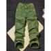 Men's Retro Washed Jeans – Loose Straight-Leg Streetwear Pants, High-Waisted Stretch Denim In Green/Black/Khaki/Purple_mkmklike.com