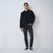 Men's Stretch Denim Jeans Classic Straight Leg Comfort Fit Trousers For Casual Daily Wear_mkmklike.com