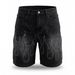Men's Summer Denim Shorts Street Style Hot Pants With Rhinestones_mkmklike.com