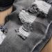 Men's Distressed Black Denim Shorts Vintage Washed Cotton Mid-Length Casual Streetwear with Rip And Fray Details_mkmklike.com