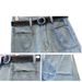 Women’s Clothing High Waist Wide Leg Jeans Women's Summer Thin New Drape Raw Edge Loose Retro Nine Point Pants Straight Pants_mkmklike.com