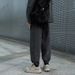 Men's Vintage Washed Straight-Leg Jeans Dad Fit Cuffed Hem Urban Streetwear Casual Hipster Polyester 90s Style_mkmklike.com