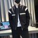 High-end Color-blocking Stylish Thickened Autumn Winter Trendy Baseball Jacket Korean Style Fashionable Men's Top_mkmklike.com