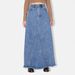 Women's Clothing High Waist Casual Retro Denim Women's Skirt_mkmklike.com
