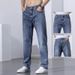 Men's Clothing Loose Straight High End Elastic Men's 2025 New Casual Long Pants Men Autumn_mkmklike.com