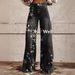 Cross-border European And American Foreign Trade Plus Size Women's Fashion Casual Thin Jeans_mkmklike.com