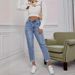 Denim Ripped Jeans For Women Casual Fashion Ripped Jeans For Women_mkmklike.com