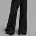Women's Retro Washed Denim Trousers Mid-Waisted Irregular Fit BAGGY_mkmklike.com