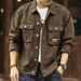 Men's Clothing Denim Jacket Men Loose Work Jacket New Spring Youth Casual Men's Tops_mkmklike.com