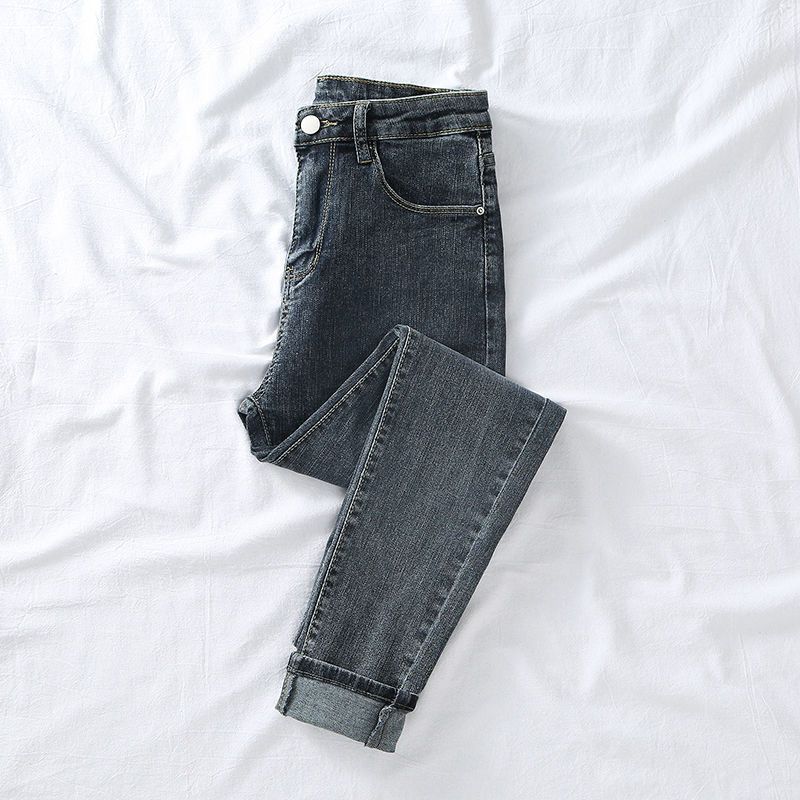 Women's Clothing New Pencil Jeans For Women Elastic Slim Fit High Waist Denim Trousers Women's Clothing_mkmklike.com