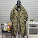 Lunar Apex Men's Autumn Winter Two-Piece Mid-Length Hooded Jacket Coat Trendy Mature Style Cool Parka_mkmklike.com