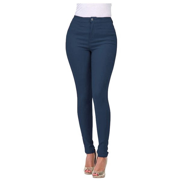 Women's Clothing Slim Multi Color Stretch Denim Trousers_mkmklike.com