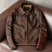 Men Genuine Leather Jacket Vintage Brown 100% Cowhide Coat Man Slim Fashion Biker Clothing Asian Size S6XL M697 Drop_mkmklike.com