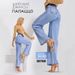 Russian Fashion Foreign Trade Women's Jeans 2025 New Model For Tall Women, Cross-border OZON/WB Dropshipping_mkmklike.com