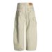 Multi-Pocket Cargo Wide-Leg Trendy Brand Men's Wear Vibe American High Street Loose Jeans Long Pants Lazy Curved Casual_mkmklike.com