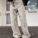 Men's And Women's High Street Straight Leg Casual Jeans Retro Trendy Logging Workwear Slightly Flared Trousers Cross Border American Style_mkmklike.com