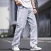 Men's Clothing Relaxed Fit Jeans – Year-Round Stretch Denim Pants (Straight Leg, Wrinkle-Resistant, Lightweight Cotton, Casual & Workwear Styling)_mkmklike.com