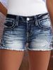 Women's Clothing Three Quarter Pants Denim Shorts Women's Sexy Slim Fit Shorts_mkmklike.com