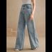 Women's Fashion Casual Embroidered Wide Leg Stretch Jeans Label Printed Simple Versatile European American Style_mkmklike.com