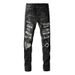 Men's Clothing European And American Trendy Men's High Street Men's Jeans Slim Fit Ripped Men's Skinny Pants For Delivery 852_mkmklike.com