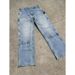 Vintage American Heavyweight Double-Knee Denim Pants B73 Fit Workwear Jeans for Men And Women Washed And Distressed Finish_mkmklike.com