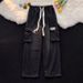 Men's Clothing Waist Overalls For Men High Street Loose Casual Pants_mkmklike.com