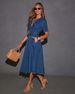 K New Retro Strap Denim Dress, Long Skirt, Fashionable And Elegant Dress For Women_mkmklike.com