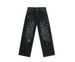 EF JEANS | 2025 New Product, American Trend Graffiti Paint Old Washed Jeans Wide-leg Pants_mkmklike.com
