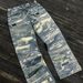 3D Laser Printed High-Street Vintage Denim Jeans For Men - Classic Straight Fit, Comfortable Cotton, Retro Blue Wash_mkmklike.com