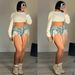 Women's Clothing High Waist Jeans Summer Street Fashion Hot Girl Drawstring Shorts_mkmklike.com