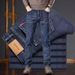 Men's Jeans 2024 New Style Slim Straight Loose Thin Versatile Fashionable Korean Version Stretch Casual Long Pants_mkmklike.com