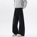 Men's Curved Knife Jeans Plus Size Autumn Winter American Style Trendy Brand Cool Straight Loose Draped Wide Leg_mkmklike.com