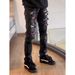 Men's Clothing Slim Fit Ripped Color Splatter Jeans Spring/Summer Distressed Color Splash Jeans Slim Fit High Street Patchwork Rhinestone Long Pants_mkmklike.com