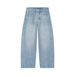 Women's Classic High Waist Relaxed Straight Jeans - Vintage Denim Pants With Button Details, Comfortable & Stylish (Blue, Light Blue, Dark Blue)_mkmklike.com