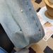 Women's Clothing Diamond Star Pendant Design High Waist Spring Washed Jeans For Women Loose Slim All Match Straight Pants_mkmklike.com