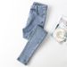Women's Winter Fleece-Lined Jeans 2025 New Slim-Fit High-Waisted Skinny Versatile Thickened Pencil Pants_mkmklike.com